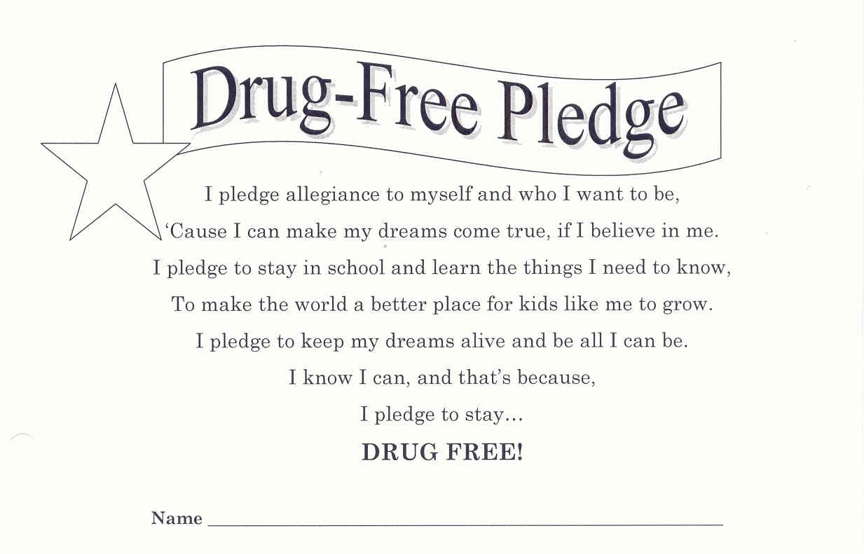 Screenyourteen | Advance Screening - Free Printable Drug Free Pledge Cards