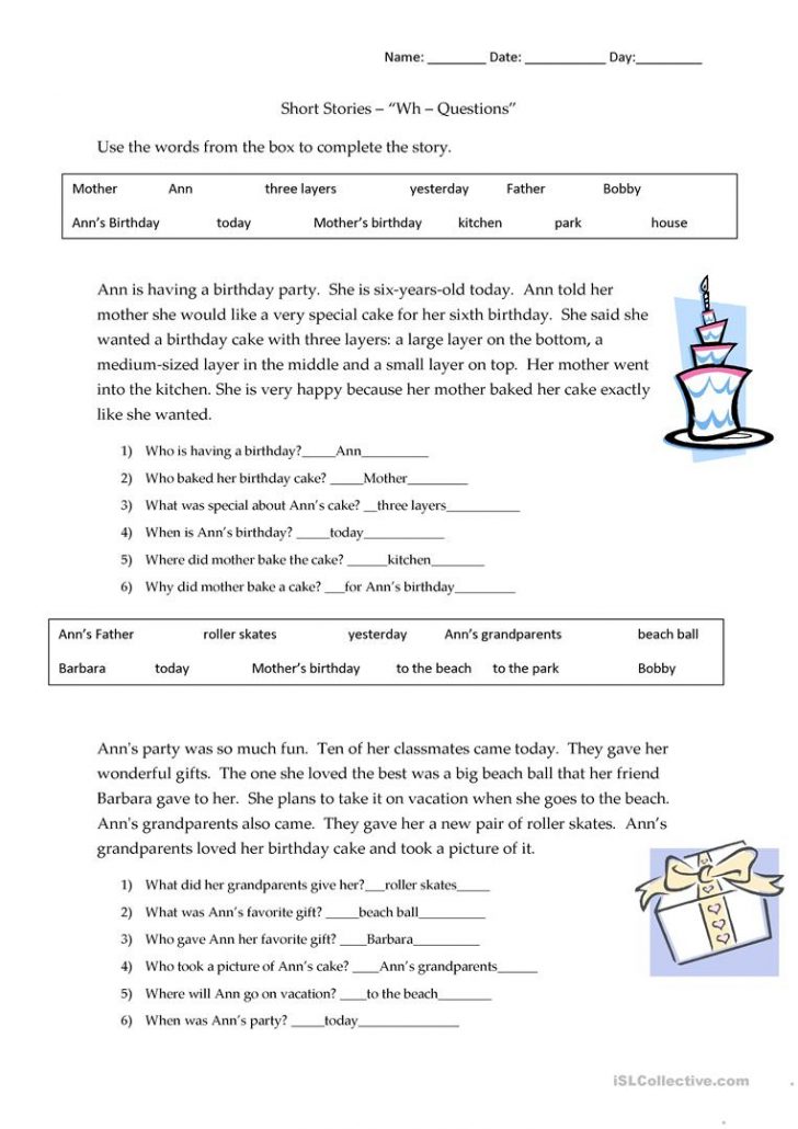 Free Printable Short Stories For High School Students