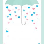 Shower With Love   Free Printable Baby Shower Invitation Template   Free Printable Baby Sprinkle Invitations