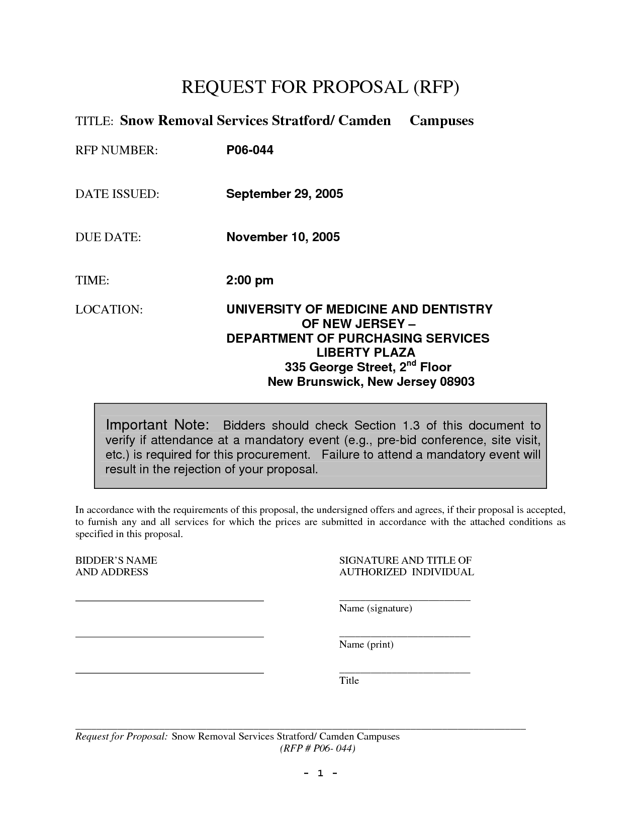 Snow Removal Proposal - Kaza.psstech.co - Free Printable Snow Removal Contract