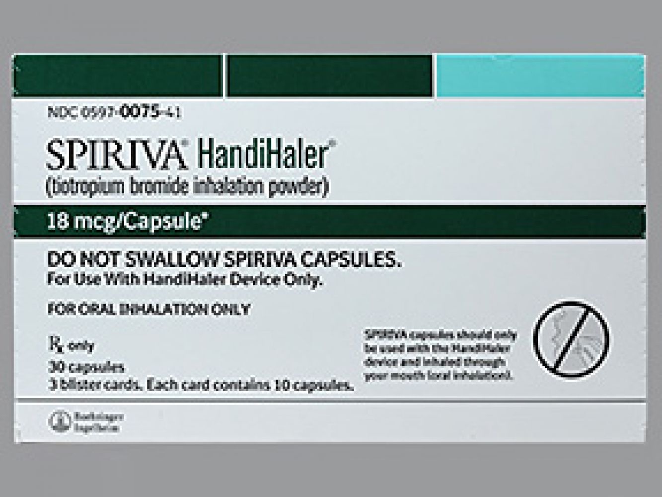 Spiriva 18 Mcg Cp-Handihaler - S - All - Cheap Prescription Prices - Free Printable Spiriva Coupons