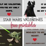 Star Wars Valentines Printables   4 Free Designs | It Is A Keeper   Free Printable Lego Star Wars Valentines