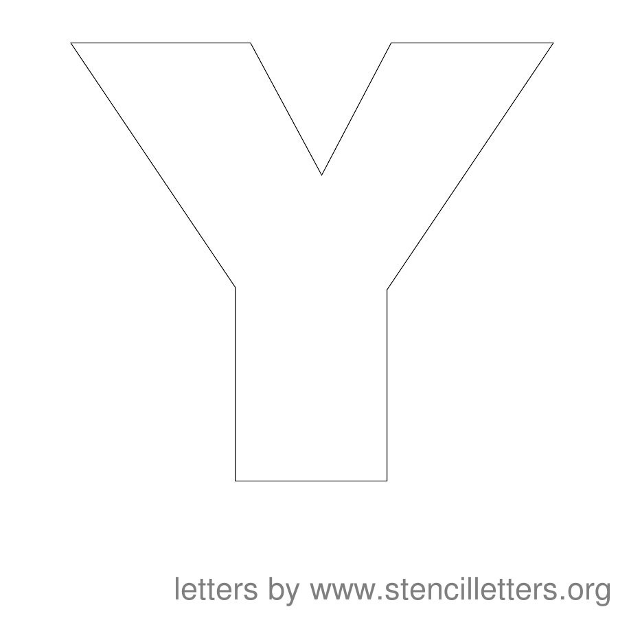 Stencil Letters 12 Inch Uppercase | Stencil Letters Org - Free Printable Alphabet Stencils Templates