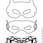 Super Hero Masks | Superhero Mask Printable Templates Coloring Pages   Free Printable Face Masks