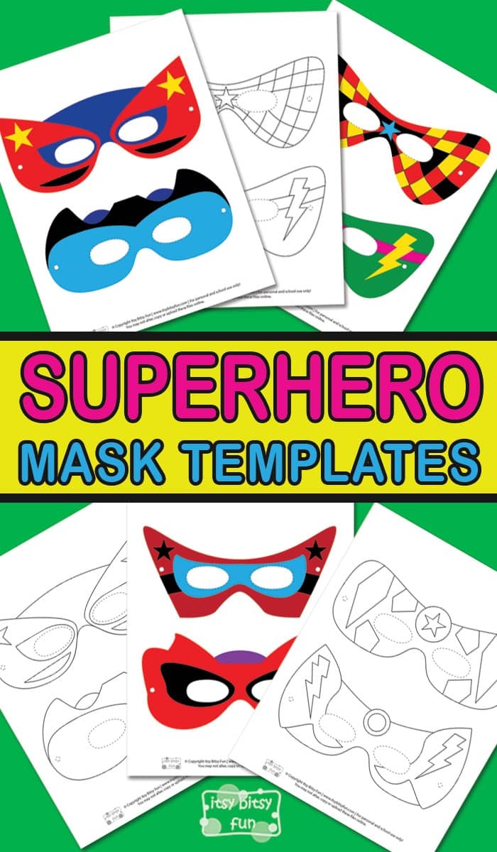 Superman Mask Printable Free