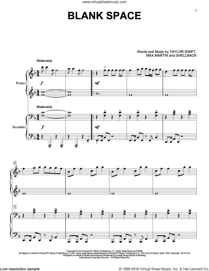 Taylor Swift Mine Piano Sheet Music Free Printable