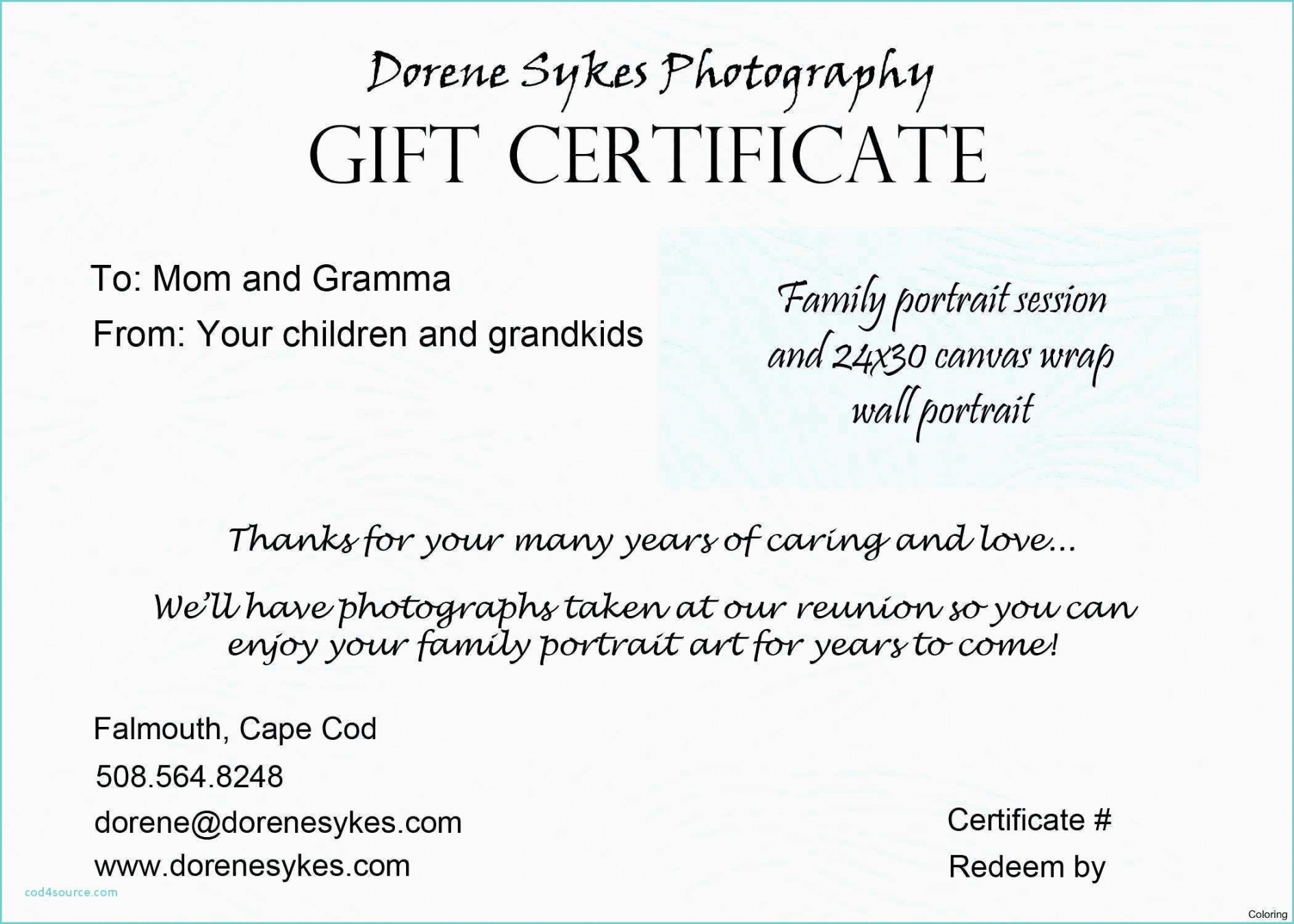 Tattoo Gift Certificate Template Free | Emetonlineblog - Free Printable Tattoo Gift Certificates