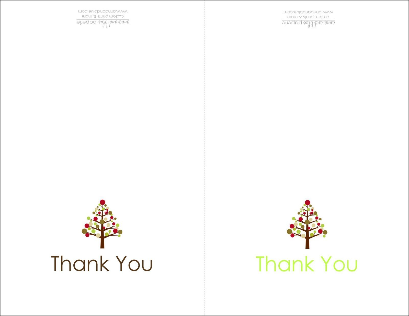 Thank You Cards Printable | Printable | Free Printable Christmas - Christmas Thank You Cards Printable Free