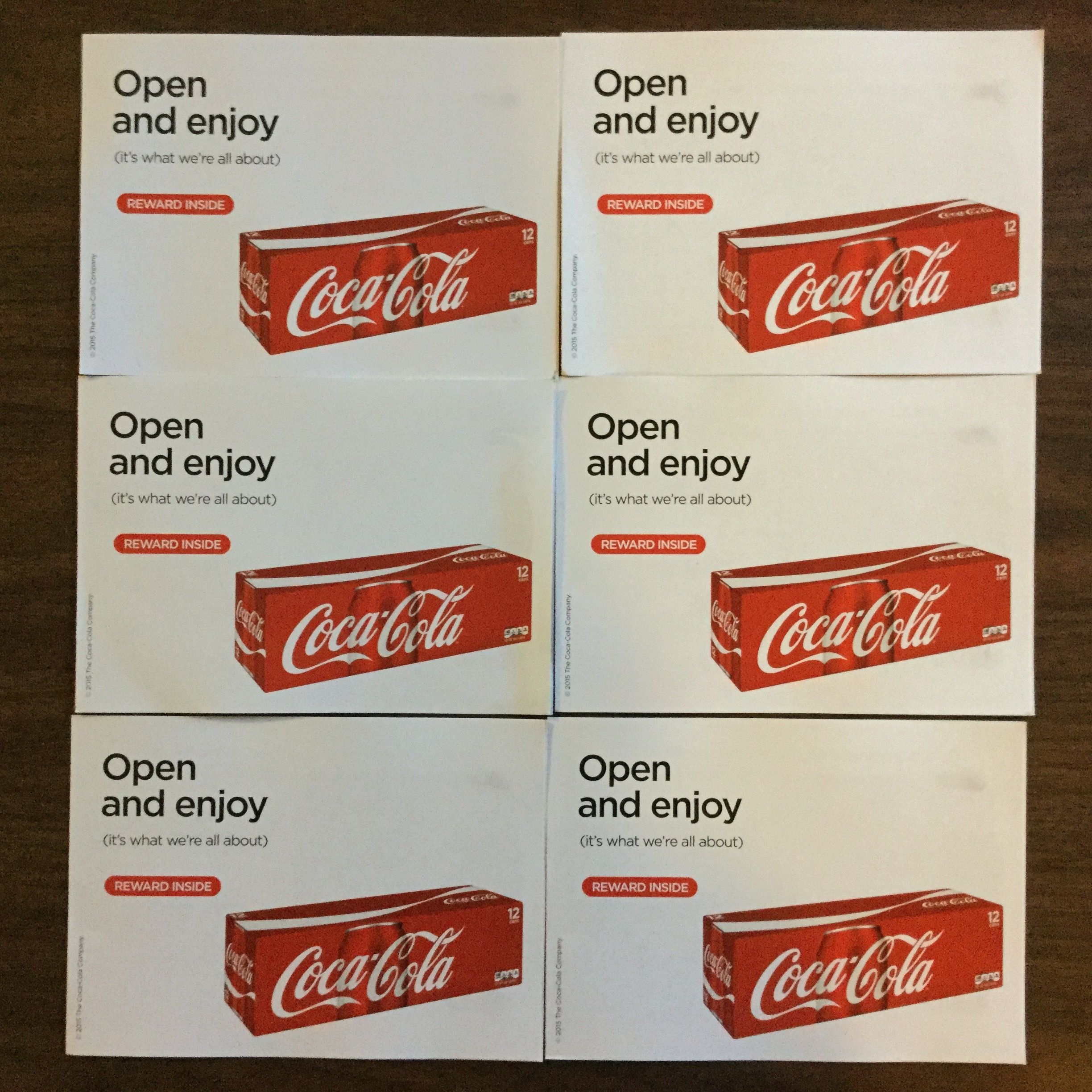 Thank You Very Much My Coke Rewards Six Coupons For Six Free 12 - Free Printable Coupons For Coca Cola Products