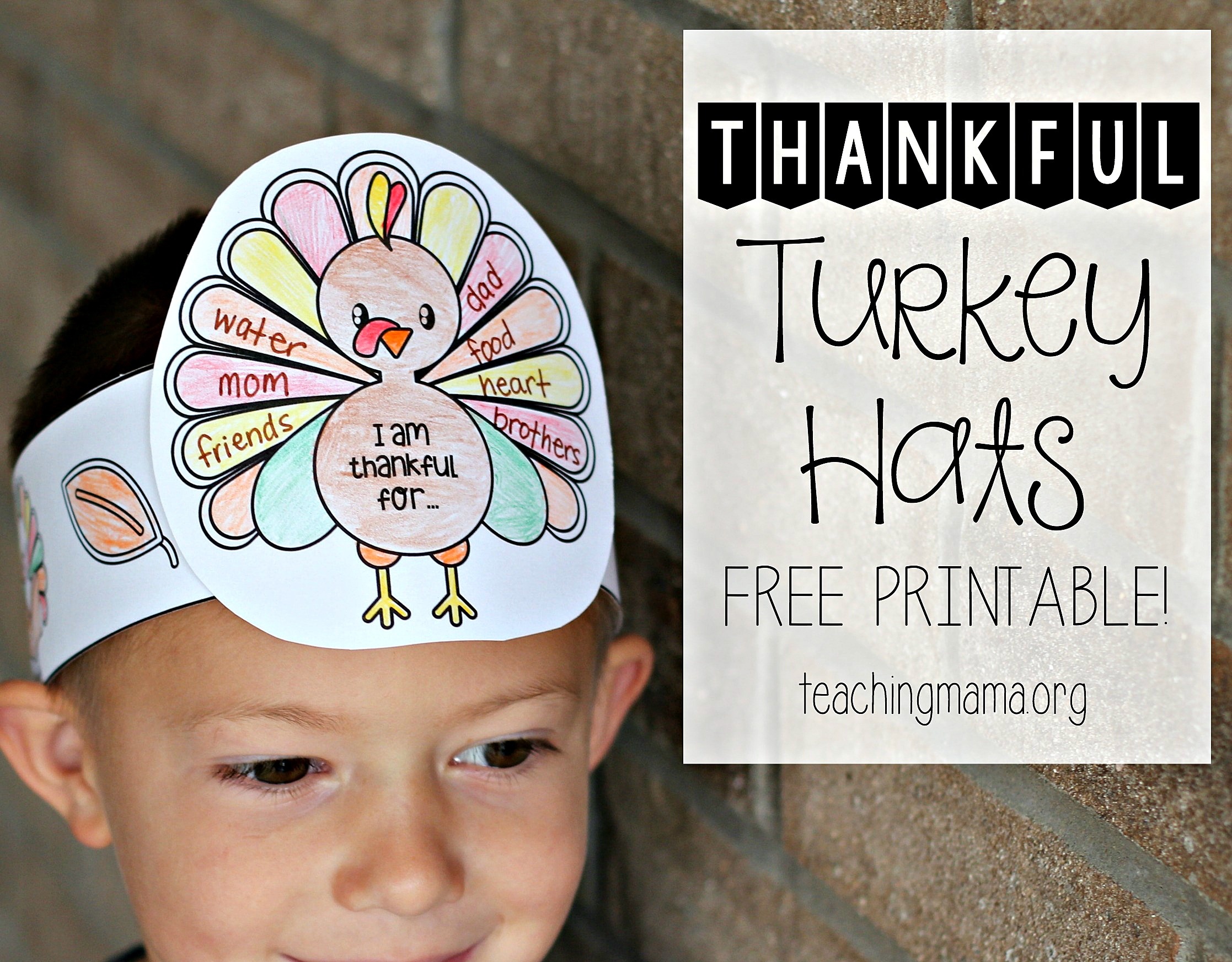 Free Printable Thanksgiving Hats | Free Printable