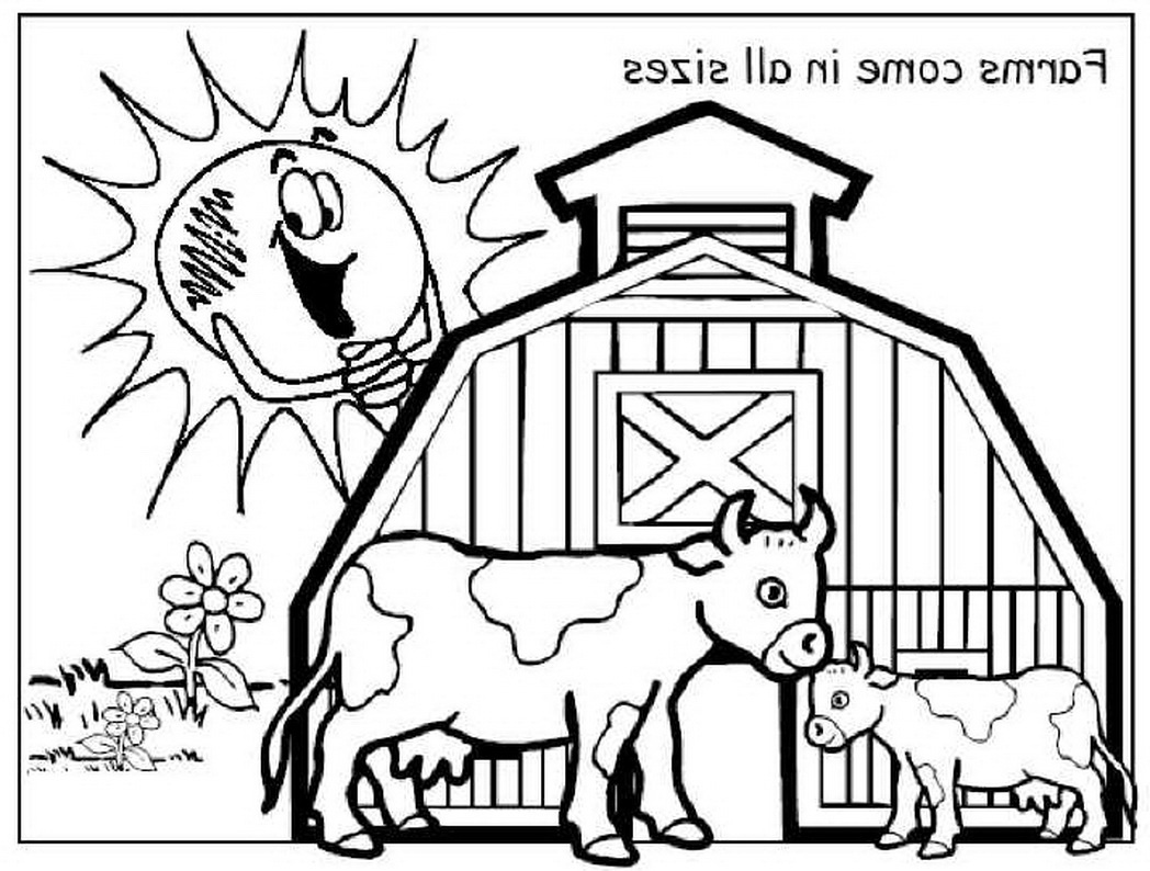 The Best Free Barnyard Coloring Page Images. Download From 71 Free - Free Printable Barn Coloring Pages