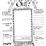 The Coolest Free Printable End Of School Coloring Page | Skip To My Lou   Free Printable Preschool Memory Book