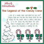 The Legend Of The Candy Cane: Free Printable And A Giveaway   Free Printable Candy Cane Poem