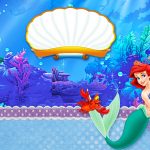 The Little Mermaid Birthday: Free Printable Invitations.   Oh My   Free Printable Little Mermaid Birthday Banner