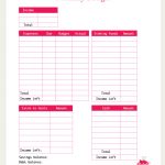 The Most Effective Free Monthly Budget Templates That Will Help You   Free Printable Budget Templates