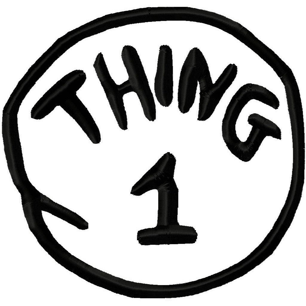 Thing 1 And Thing 2 Printable Templates