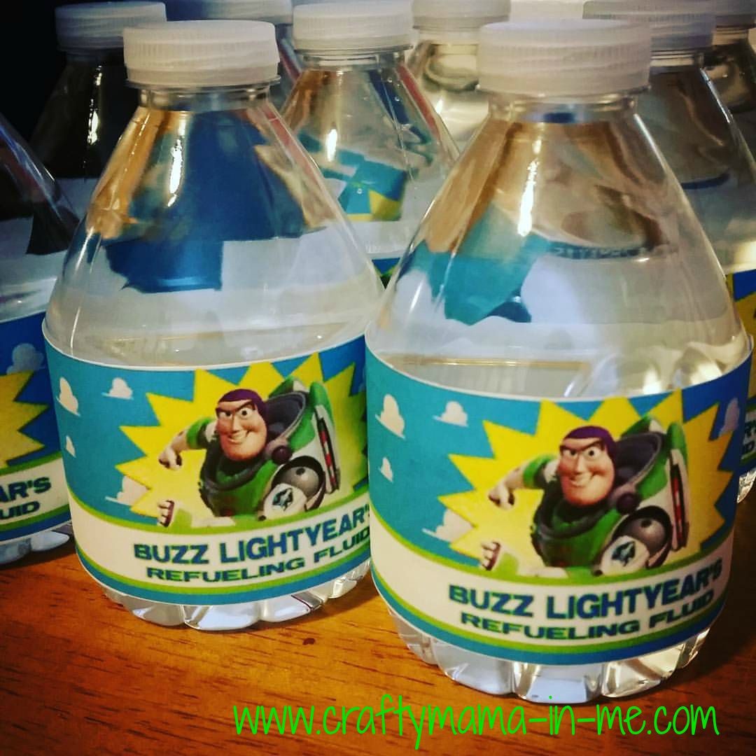 Toy Story Themed Birthday Party - Crafty Mama In Me! - Free Printable Toy Story Water Bottle Labels