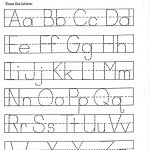Trace Letter Worksheets Free | Reading And Phonics | Pre K Math   Preschool Writing Worksheets Free Printable