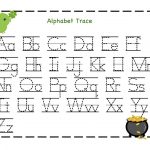 Traceable Letter Worksheets To Print | Schoolwork For Taj And Bre   Free Printable Preschool Worksheets Tracing Letters