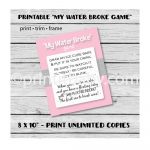 Unique Baby Shower Game Ideas (That Are Actually Fun)   Pass The Prize Baby Shower Game Free Printable