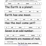 Unscramble The Sentences | Earth Week | Earth Day Crafts, Earth Day   Free Printable Scrambled Sentences Worksheets