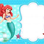 Updated! Free Printable Ariel The Little Mermaid Invitation Template   Free Little Mermaid Printable Invitations