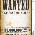 Wanted Vintage Western Poster Stock Vector   Illustration Of Brown   Wanted Poster Printable Free