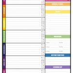 Weekly Planner Template Word Best Agenda Templates Co02Swht   Free Printable School Agenda Templates