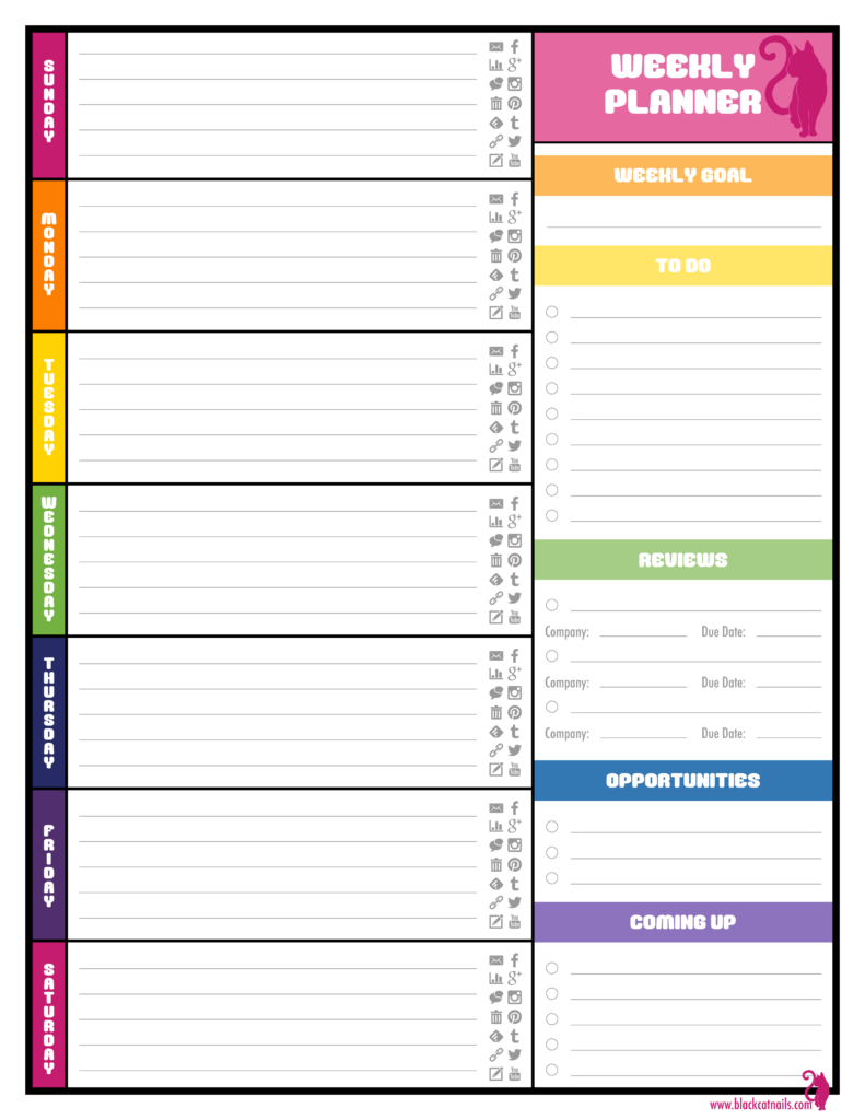 Free Weekly Schedule Templates For Word 18 Templates Free Printable