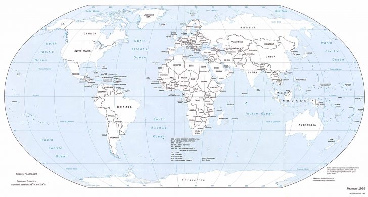 Free Printable World Maps Online