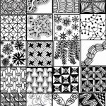 Zentangle Patterns For Beginners Sheets   Bing Images | Zentangle In   Free Printable Zentangle Templates
