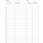 003 Template Ideas Free Signup Sheet Excellent Printable Potluck – Free Printable Sign In And Out Sheets