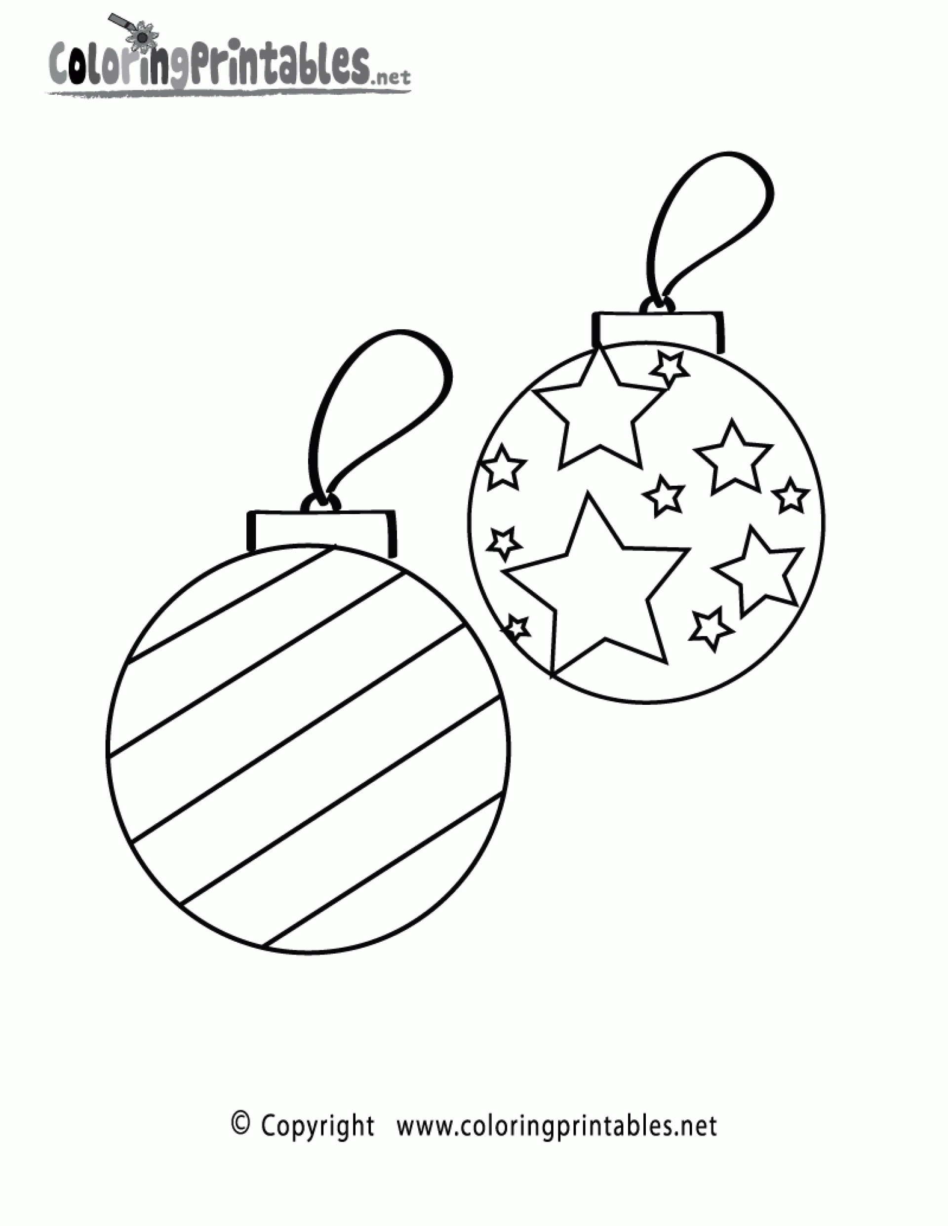 007 Template Ideas Printable Christmas Ornament Templates Coloring - Free Printable Christmas Ornament Patterns