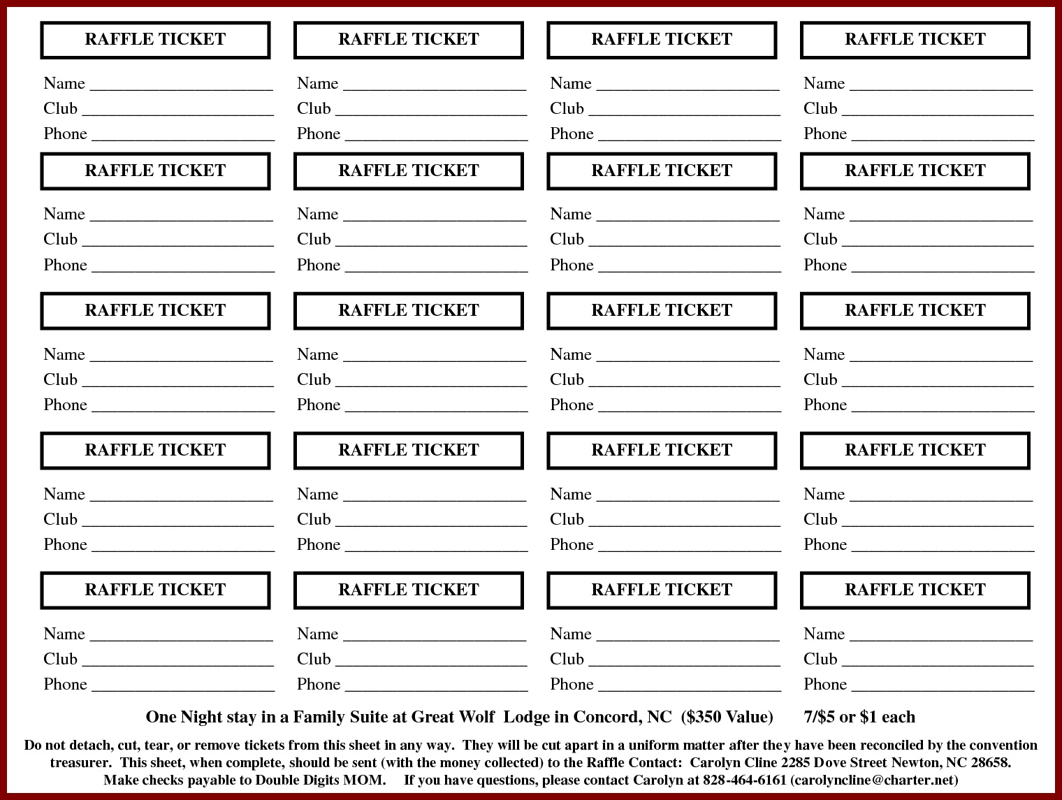 010 Microsoft Word Ticket Template Raffle Tickets Sensational Ideas - Free Printable Raffle Tickets With Stubs