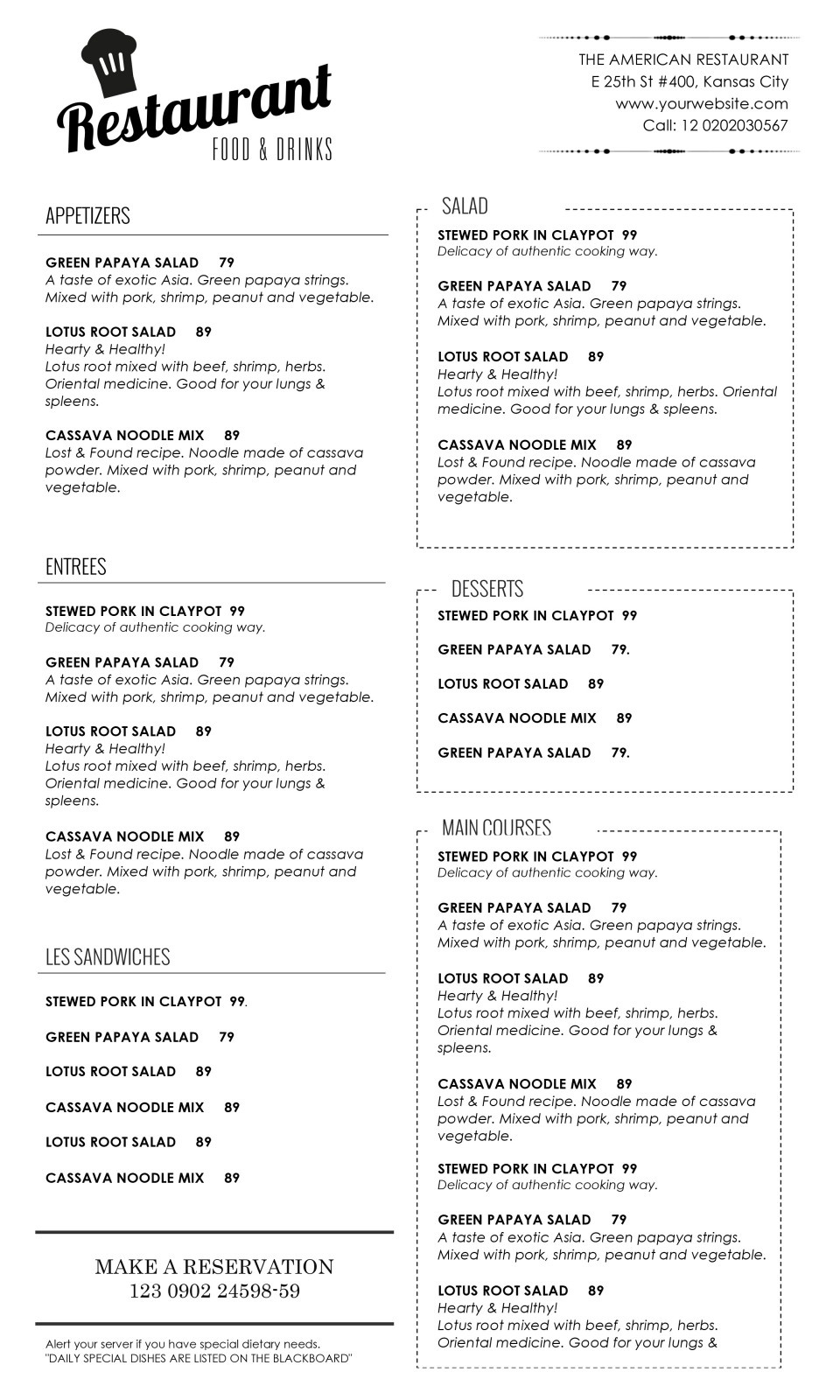 011 Template Ideas Blank Restaurant Menu Great Free Printable Dinner - Free Printable Restaurant Menu Templates