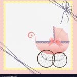 012 Cute Template For Baby Card Vector Free Printable Cards   Free Printable Baby Cards Templates