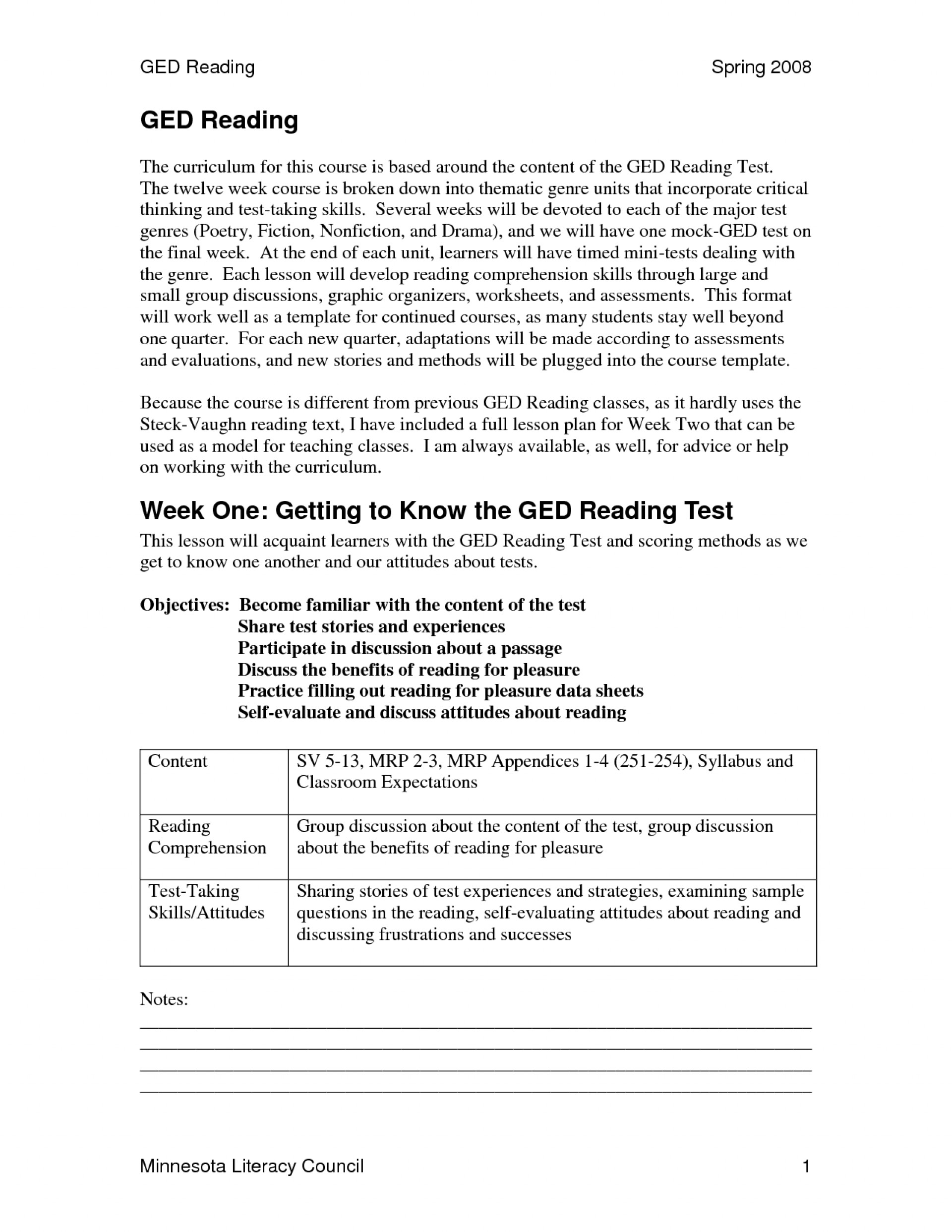 Free Printable Ged Practice Test With Answer Key 2017 Free Printable