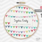 10 Baby Announcement Cross Stitch Patterns   Baby Cross Stitch Patterns Free Printable