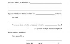 10 Best Images Of Eviction Notice Florida Form Blank Template Via 3 – Free Printable Blank Eviction Notice