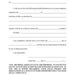 10 Best Images Of Eviction Notice Florida Form Blank Template Via 3   Free Printable Eviction Notice Ohio