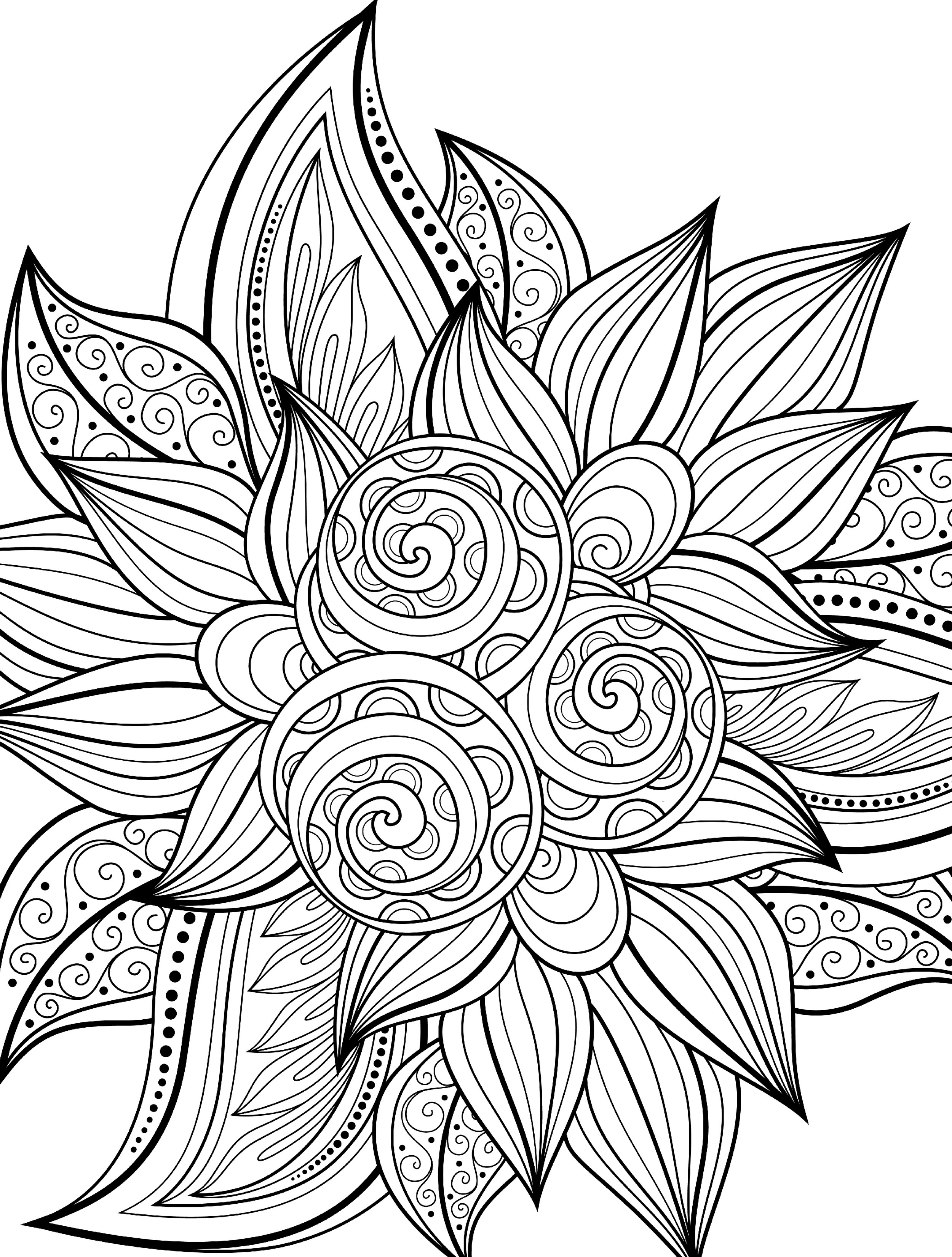 10 Free Printable Holiday Adult Coloring Pages - Free Coloring Pages Com Printable