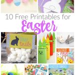 10 Free Printables For Easter: Decorations, Treats, & Games | Sunny   Free Printable Easter Decorations