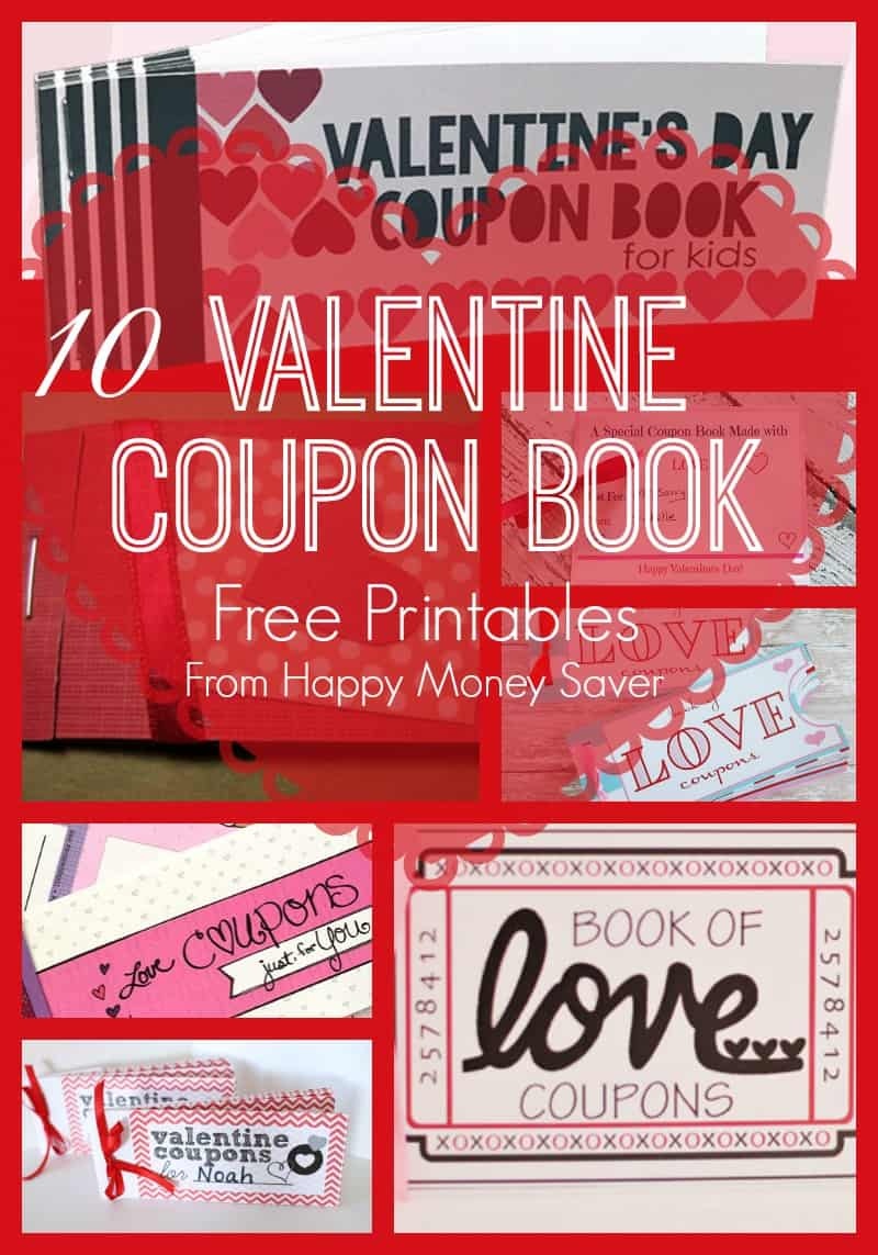 10 Valentines Day Coupon Book Free Printables! - Free Printable Valentine Books
