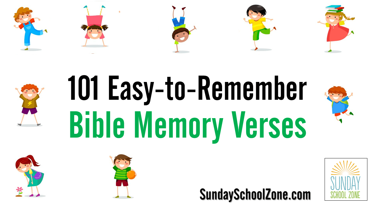 101+ Easy Bible Memory Verses For Children - Children&amp;#039;s Bible - Free Printable Bible Verses For Children