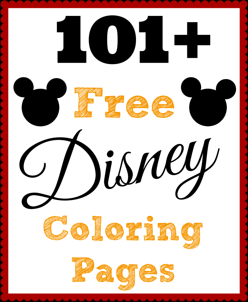 101 Free Printable Disney Coloring Pages • The Diary Of A Real Housewife - Free Printable Disney Coloring Pages
