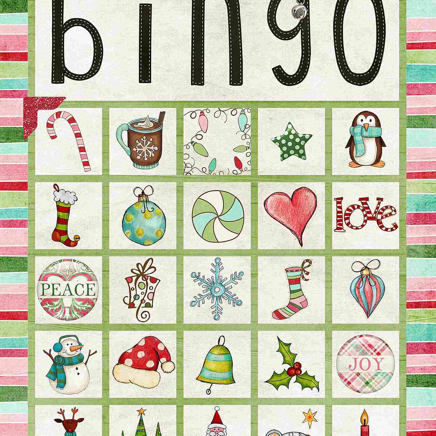 free online christmas bingo games