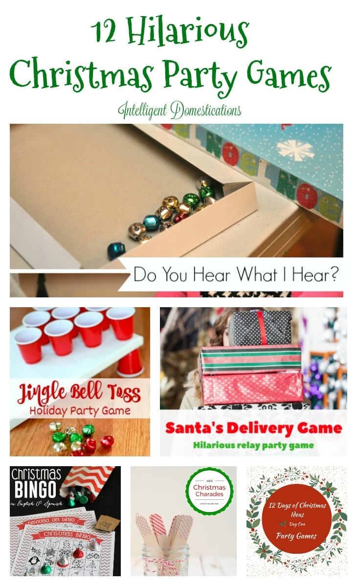 12 Hilariously Fun Christmas Games For A Party! Twelve On Main