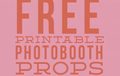12 Pages Of Free Printable Photobooth Props | An Honorable Maid – Free Photo Booth Props Printable Pdf