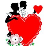 12 Vintage Valentine Silhouettes!   The Graphics Fairy   Free Printable Vintage Valentine Clip Art