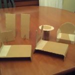 13 Cardboard Dollhouse Plans | Guide Patterns   Free Printable Dollhouse Furniture Patterns